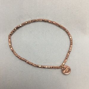 Rose Gold Elastic Bracelets